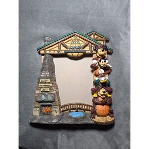 Walt Disney Wilderness Lodge Resort Mickey & Friends 5" x 7" Photo Picture Frame